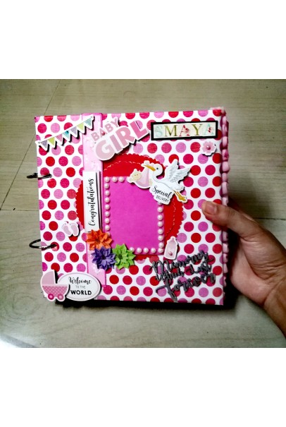 Baby girl scrapbook Baby girl scrapbook